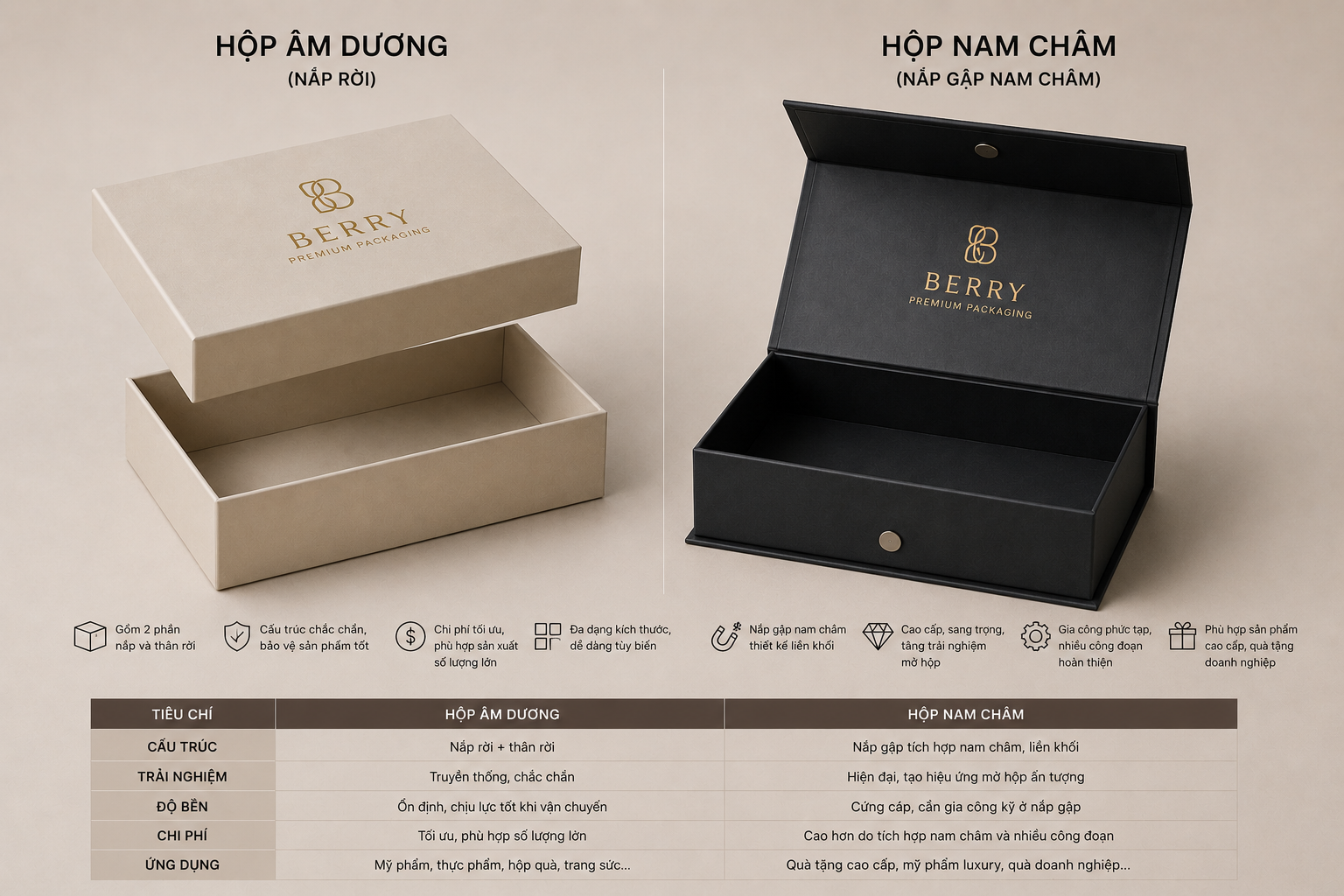 so sanh hộp âm dương và hộp nam châm
