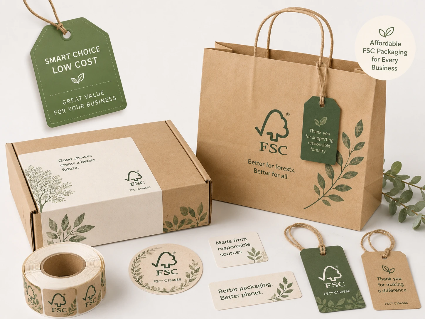 Chi Phí In Bao Bì FSC: Doanh Nghiệp Cần Biết Gì Trước Khi Đặt In?