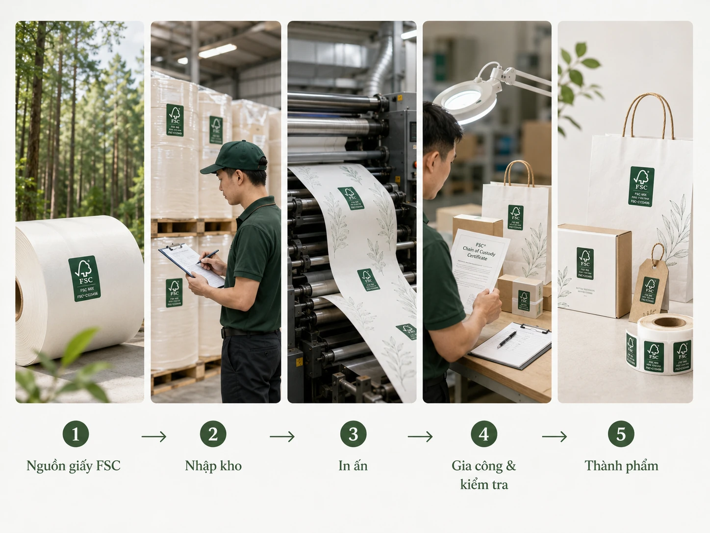 mô phỏng quy trình sản xuất