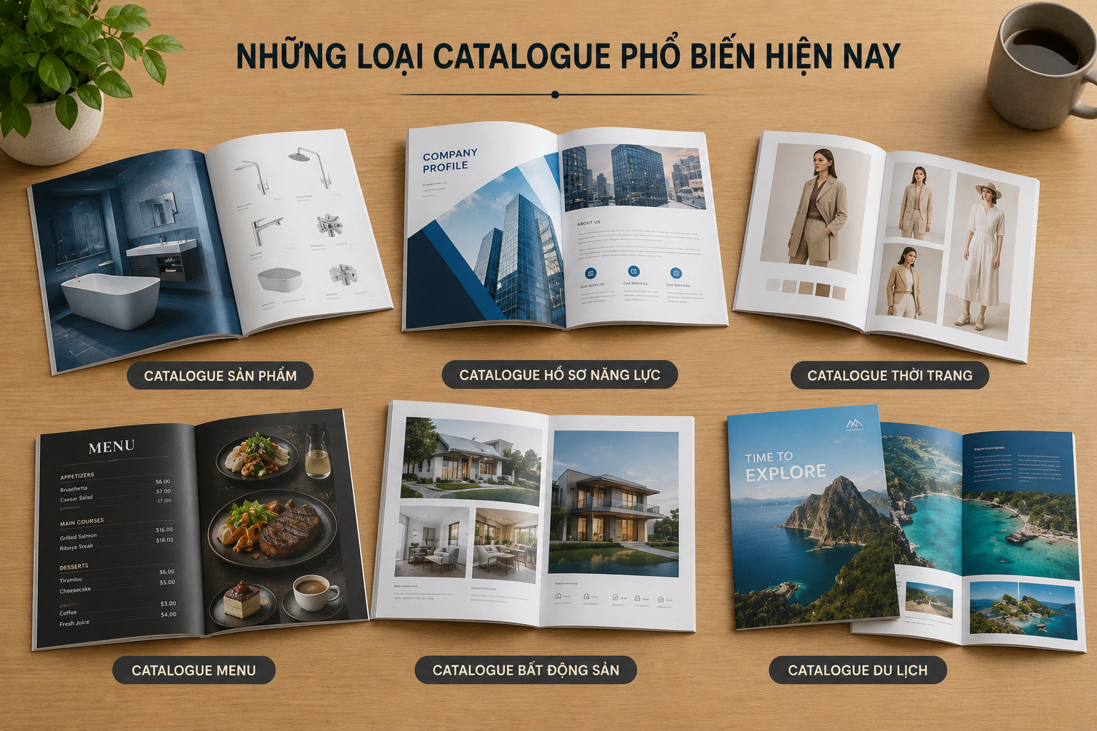 các loại catalogue phổ biến