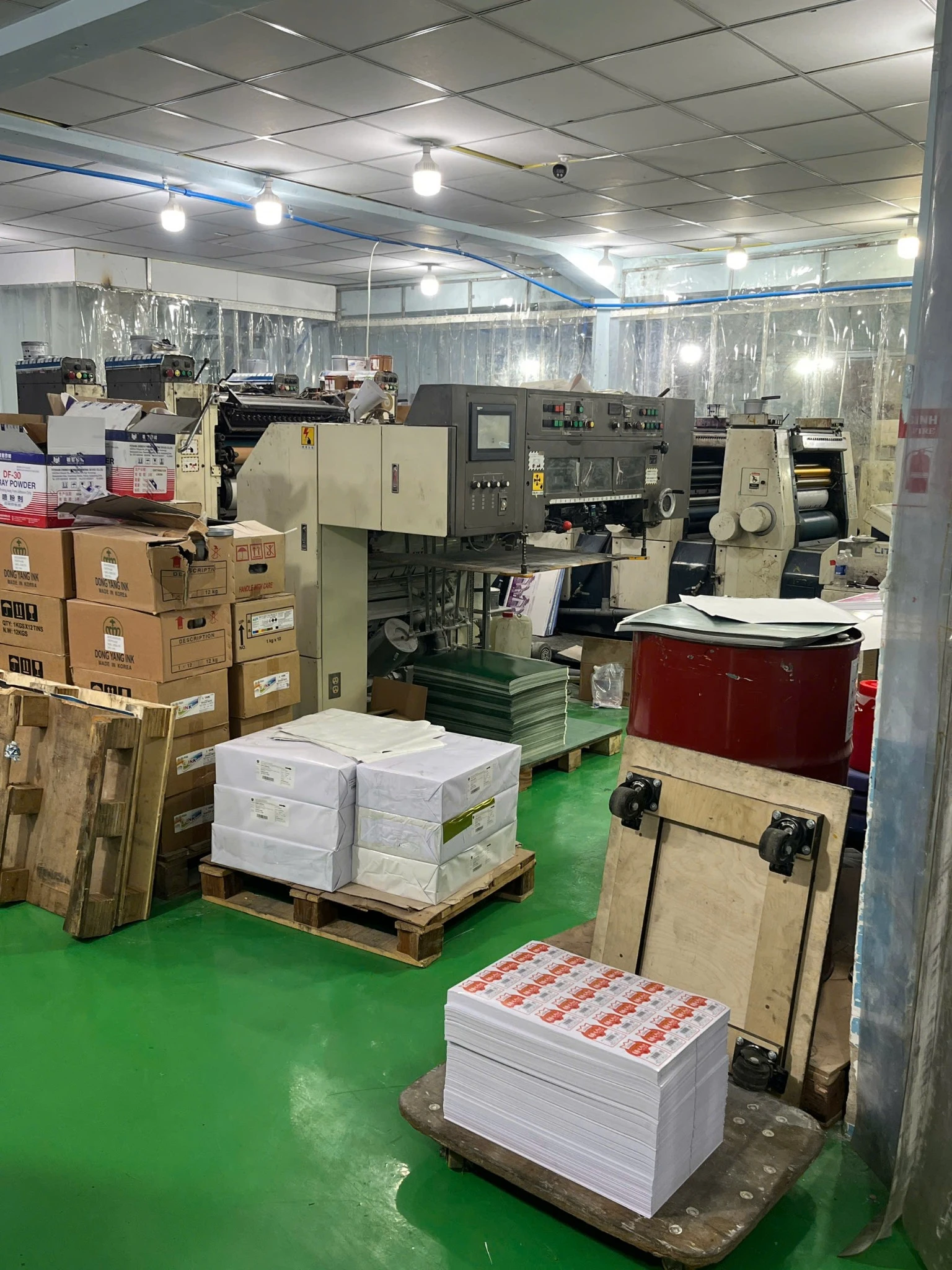 In Offset Là Gì máy offset tại công ty berry 