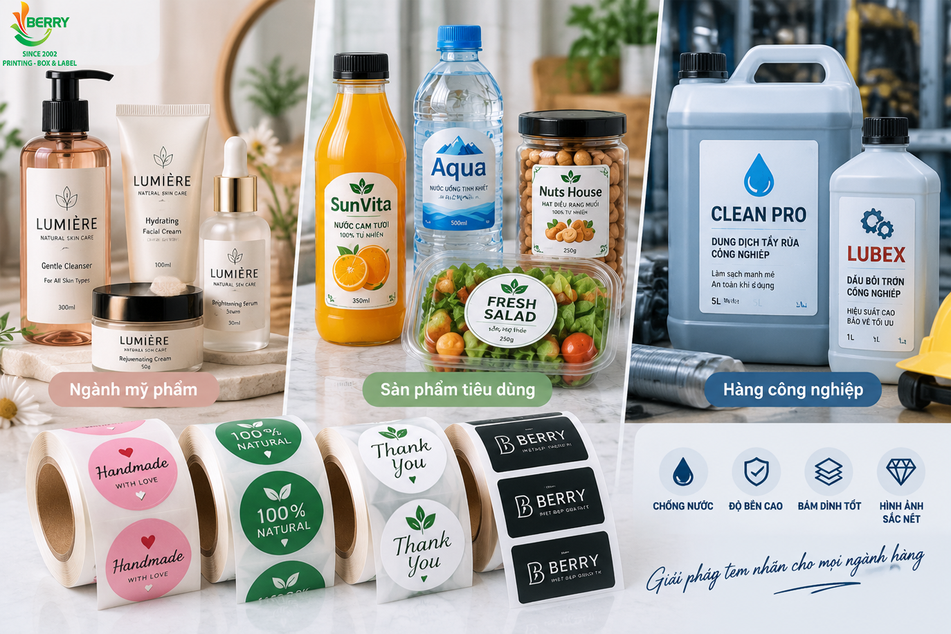ứng dụng decal nhựa